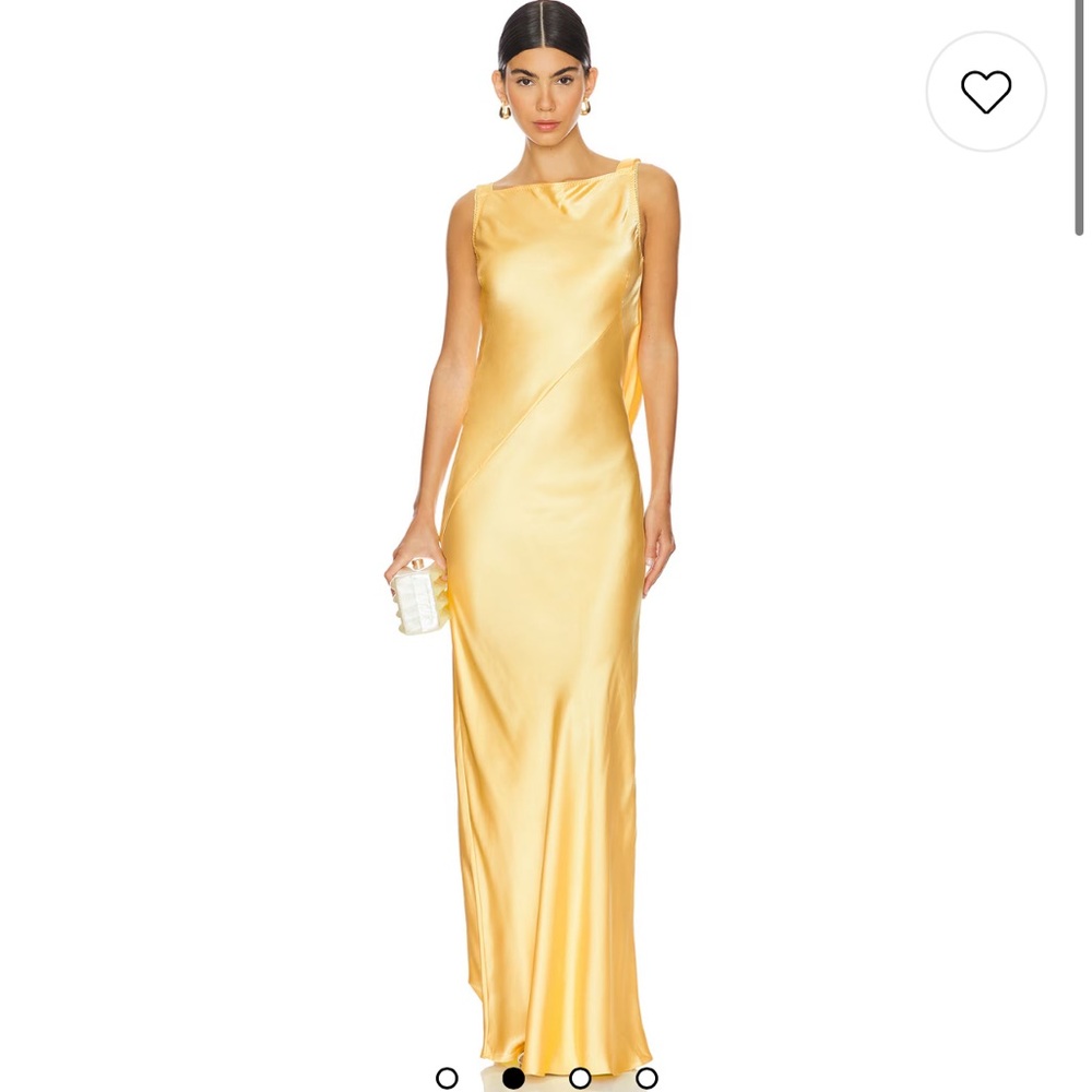 Anna October Yellow Anjea Maxi Dress